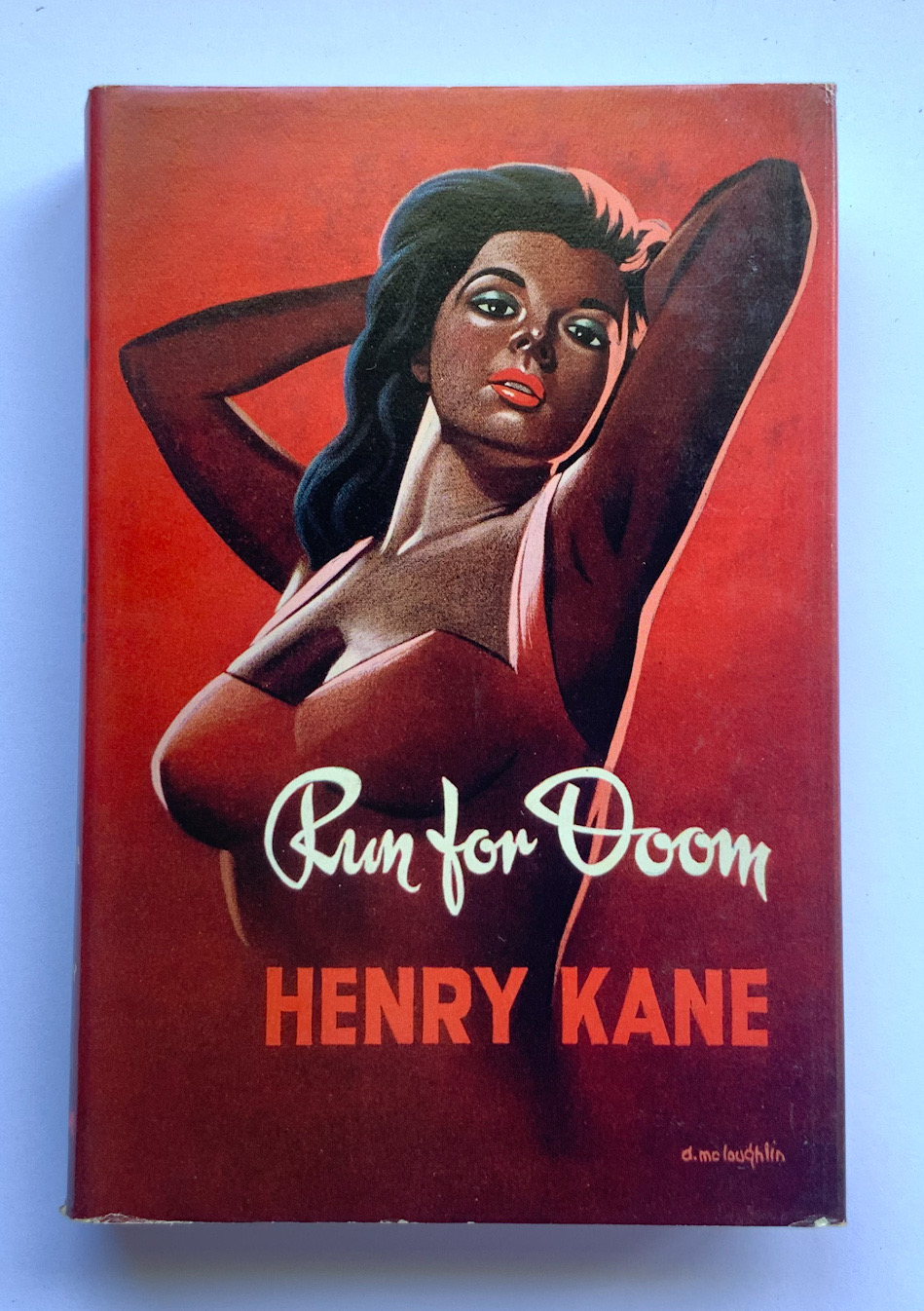 RUN FOR DOOM British crime book by Henry Kane 1960 1st edition